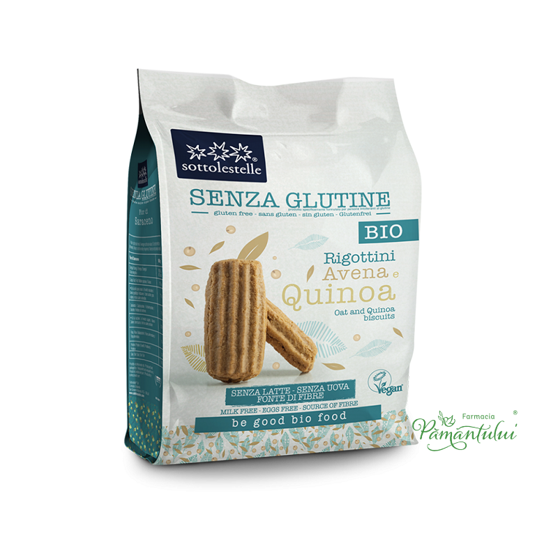 Biscuiti Cu Ovaz Si Quinoa Eco 250g Sottolestelle Farmacia Pamantului